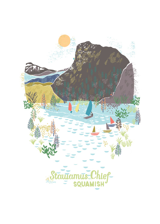 Squamish Art Print - R